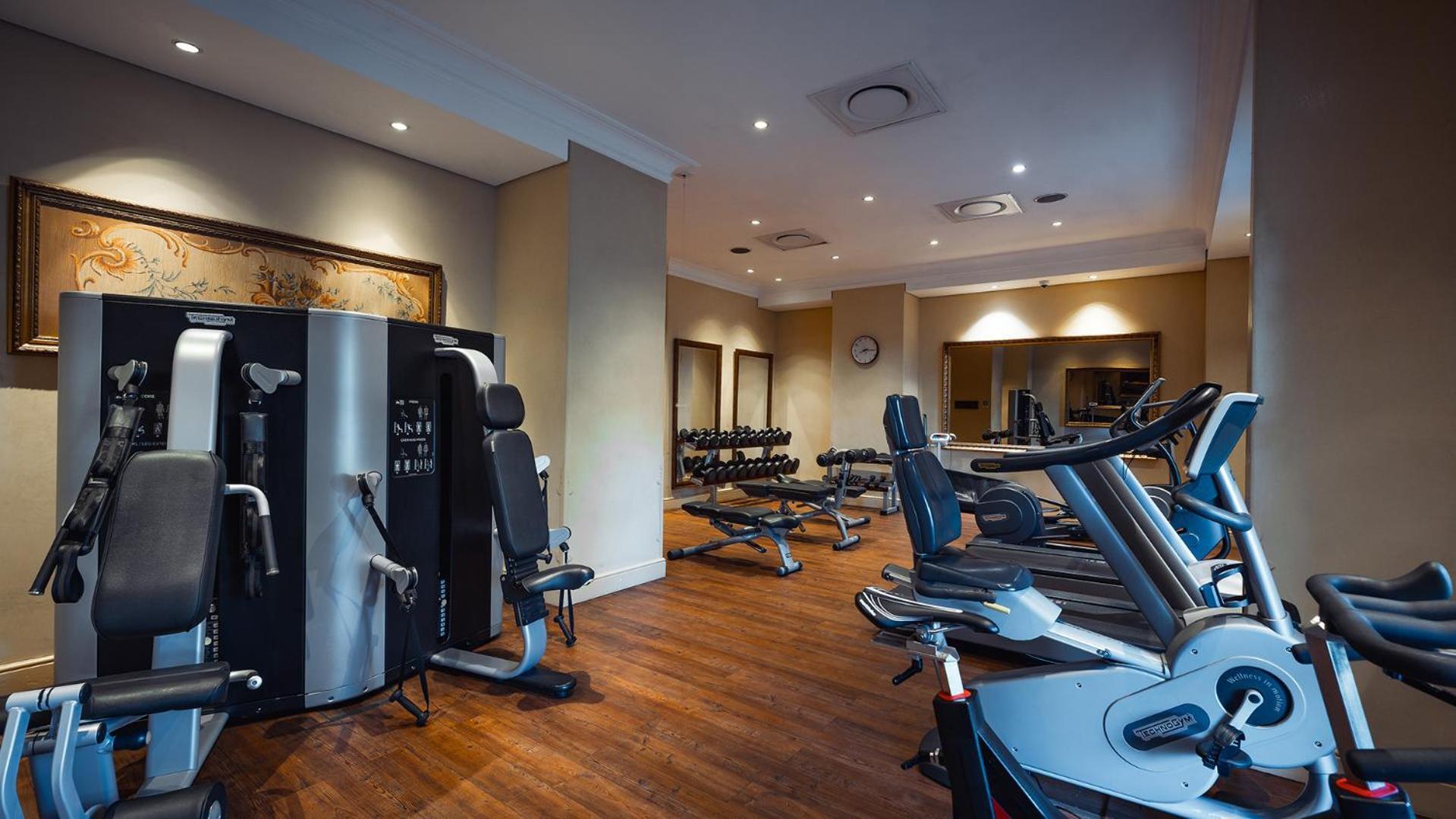 Palazzo Hotel Fourways Exterior photo The gym at the Taj Mahal Palace